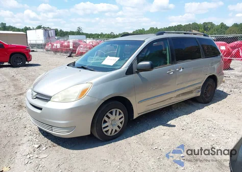 2005 Toyota Sienna Le from USA, damaged, VIN 5TDZA23CX5S235693